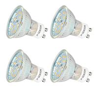 SEBSON Lampadina LED GU10 5W - Set da 4-420lm, Bianca Calda 3000K