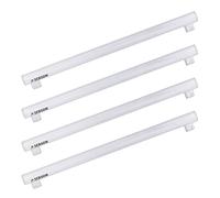 SEBSON Lampadina LED S14S 8W - Set da 4-880lm, Bianca Calda 3000K