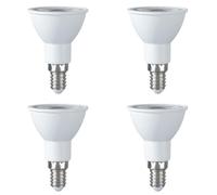 SEBSON Lampadine LED E14 2,5W 450lm Bianco Caldo, Set da 4, Riflettore 90°