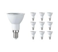 SEBSON Lampadine LED E14 2,5W 450lm Bianco Caldo, Set di 10, Riflettore 90°