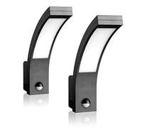 SEBSON LED Applique da Esterno con Sensore di Movimento IP65 - Set da 2