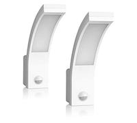 SEBSON LED Applique da Esterno con Sensore di Movimento IP65 - Set da 2