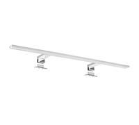 SEBSON LED Lampada da Specchio per Bagno 80cm, IP44, 15W, 1000lm | Lampada morsetto + Armadio, Bianco neutro 4000K - 800x108x39mm