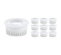 SEBSON Modulo LED 230V Bianco Caldo - Classe di Efficienza Energetica A - Lampadina LED 2,5W, 3000K, 450lm, Sostituisce GU10 MR16 50W, Faretto Incasso ø50x26mm - Set di 10