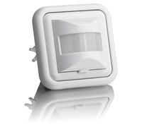 SEBSON Rilevatore di Movimento da Incasso Parete, adatto a LED, programmabile, Infrarossi Sensore, Portata di rilevamento max. 9m/160°, max. 100W
