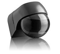 SEBSON Rilevatore di Movimento Esterno IP44, Montaggio a Parete, LED adatto, programmabile, Sensore Infrarossi, orientabile, Portata 12m / 180°