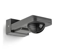 SEBSON Rilevatore di Movimento Esterno IP65 - Montaggio a Parete e a Soffitto, LED adatto, Programmabile, 20m/360°- Sensore di Movimento con 3 Sensori, 3 Fili