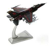 SEBUNAS 1/100 Scala F-16C Fighting Falcon Fighter Jet Modello US Nellis Air Force Base Aggressor Squadron Military Aircraft Miniature Metal Diecast Airplane Model Kit per Collezione Adulto
