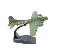 SEBUNAS 1/144 Scala B-17 Flying Fortress Memphis Goddess Fighter Modello Bombardiere Pesante Modelli di Aerei USAAC B-17 Bombardiere Militare in Metallo Pressofuso Kit Modello di Aereo per Adulti