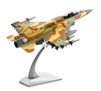 SEBUNAS 1/72 Scala F-16I Fighting Falcon Fighter Jet Modello Repubblica di Israele Air Force Livrea Militare Aerei Miniatura Metallo Diecast Airplane Model Kit per Collezione Adulto