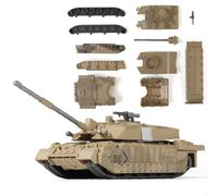 SEBUNAS Modello di carro armato militare Challenger 2 in scala 1/72, modello di costruzione rapida, carro armato principale dell'esercito britannico Challenger 2 (10 pezzi)
