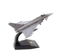 SEBUNAS Scala 1/100 EF2000 Typhoon Fighter tedesco Livery Fighter modello jet da caccia tedesco militare in metallo pressofuso kit per adulti collezione o regalo