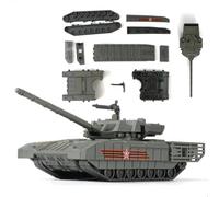 SEBUNAS Scala 1/72 Quick Build T14 Modello di carro armato militare russo T14 Veicolo principale di costruzione per regali e collezioni
