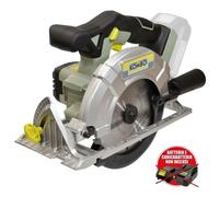 Seca Circolare a Batterie KOMBO Ø165 mm Tripla regolazione tramite ganci sblocco