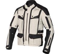 Seca Strada Evo Giacca tessile da moto, nero-grigio, taglia 3XL per maschi