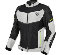Seca Stream Evo Mesh Giacca tessile da moto, nero/grigio, Taglia 2XL