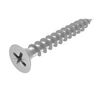 SECCARO Confezione da 250 viti in acciaio inossidabile V2A VA A2 con filettatura completa per pannelli truciolari 4 x 30 mm
