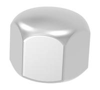 SECCARO Dado cieco esagonale M16, in acciaio inox V2A VA A2, DIN 917, forma bassa, 20 pezzi