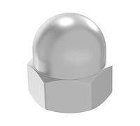 SECCARO dado cieco M14, acciaio inox V2A VA A2, DIN 1587, esagono, forma alta, 20 pezzi