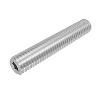 SECCARO Grani con punta conica M8 x 45 mm, acciaio inossidabile V2A VA A2, DIN 913 / ISO 4026, esagono interno, 20 pezzi