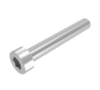 SECCARO Vite cilindrica M3 x 20 mm, in acciaio inox V2A VA A2, DIN 912/ISO 4762, filettatura totale, 20 pezzi
