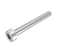 SECCARO Vite cilindrica M3 x 25 mm, in acciaio inox V2A VA A2, DIN 912/ISO 4762, filettatura totale, 20 pezzi