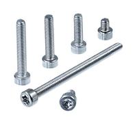 SECCARO Vite cilindrica M8 x 30 mm, in acciaio inox V2A VA A2, ISO 14579/DIN 912, TX/esagono incassato, filettatura completa, 20 pezzi