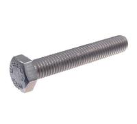SECCARO Viti a testa esagonale, M14 x 70 mm, in acciaio inox V2A VA A2, DIN 933/ISO 4017, esagonali esterni, 20 pezzi