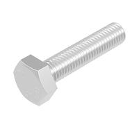 SECCARO Viti a testa esagonale, M4 x 18 mm, in acciaio inox V2A VA A2, DIN 933/ISO 4017, esagonali esterni, 20 pezzi