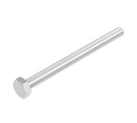 SECCARO Viti a testa esagonale, M5 x 65 mm, in acciaio inox V2A VA A2, DIN 933/ISO 4017, esagonali esterni, 20 pezzi