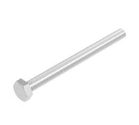 SECCARO Viti a testa esagonale, M6 x 75 mm, in acciaio inox V2A VA A2, DIN 933/ISO 4017, esagonali esterni, 20 pezzi