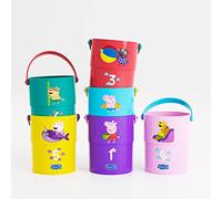 Secchi impilabili da bagno 919D00053 Peppa Pig DEQUBE