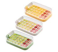 Secchielli | per alimenti con coperchio | Libera tutti gli istanti | Riutilizzabili senza BPA | 48, 2 Vassoi con Dispenser | Per Bevande Fredde A Casa