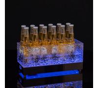 Secchielli per ghiaccio a LED per feste, birra refrigerante, secchiello per ghiaccio in plastica, champagne e vino, per bar/casa/festa/club KTV