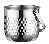 Secchielli per Il Ghiaccio in Acciaio Inossidabile da 1,5 l, Ideali per Bar di casa, per Raffreddare Birra, Champagne e Vino