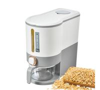 Secchiello da riso - 30 cm contenitore per cereali, dispenser ermetico, contenitore per dispensa domestica, contenitore da cucina, organizer per cibo secco con grande capacità per la conservazione