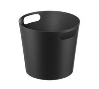 Secchiello da Terra in Alluminio Verniciato Dimensioni 25x h 22 cm in Alluminio colore ANTRACITE antracite