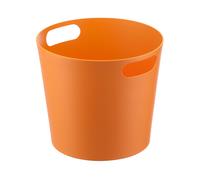 Secchiello da Terra in Alluminio Verniciato Dimensioni 25x h 22 cm in Alluminio colore Arancione arancione