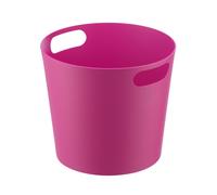 Secchiello da Terra in Alluminio Verniciato Dimensioni 25x h 22 cm in Alluminio colore CICLAMINO rosa