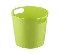 Secchiello da Terra in Alluminio Verniciato Dimensioni 25x h 22 cm in Alluminio colore VERDE ACIDO verde