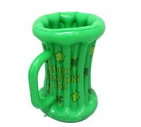Secchiello Di Ghiaccio Gonfiabile - Bevande Al Dispositivo Di Raffreddamento Della Palma Gonfiabile | Birra Inflatablbe Più Fredda | PVC Floating Beverage Holder | Secchio Di Ghiaccio Per Feste