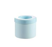 Secchiello for il ghiaccio rotondo in silicone Strumenti creativi for il congelamento del frigorifero del dispositivo di raffreddamento del ghiaccio portatile,For Home Kitchen Use(Smt4-Q-1Bl)