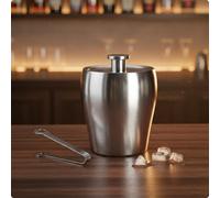 Secchiello in Acciaio Inox Doppia Parete Secchiello Champagne Spesso per