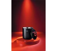 Secchiello per cubetti di ghiaccio POP ART Dimensioni Ø 19 cm × H 24 cm Confezionato in un'esclusiva scatola regalo STUDIO nero nero