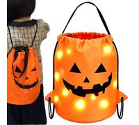 Secchiello Per Dolcetti Di Halloween Borsa Porta Regali Da Feste Con Manico | Secchiello Caramelle Festa Halloween Adatto A Bambini Ragazzi Giovani Famiglia Casa Scuola Dormitorio Quartiere