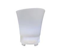 Secchiello per Ghiaccio A LED RGB da 5 Litri con Altoparlante , Impermeabile, In Silicone, per Champagne, Birra, Bar, Discoteche, Feste