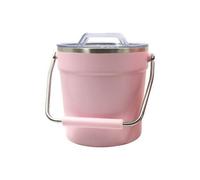 Secchiello per Ghiaccio con Manico, 4L | Doppia Parete, Secchiello Termico per Ghiaccio, Doppio Strato, Feste, Picnic