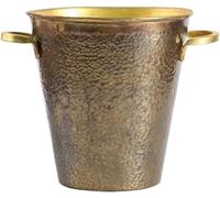 Secchiello per Il Ghiaccio Champage Bucket Hadmade Secchiello per Il Ghiaccio in Ottone Secchio per Il Ghiaccio retrò Secchio per Birra Secchio per Ghiaccio per Bar Driks, A, 14.7X 9 x 15.5 cm