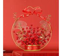 Secchiello Per La Benedizione Dei Fiori Finti Decorazione Per Il Capodanno
