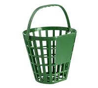 Secchiello per palline da golf - robusto e leggero, contenitore da golf con spazio per 50 palline, cestino in metallo portatile | pratica, ufficio, club, balcone, garage, competizione di esercizio